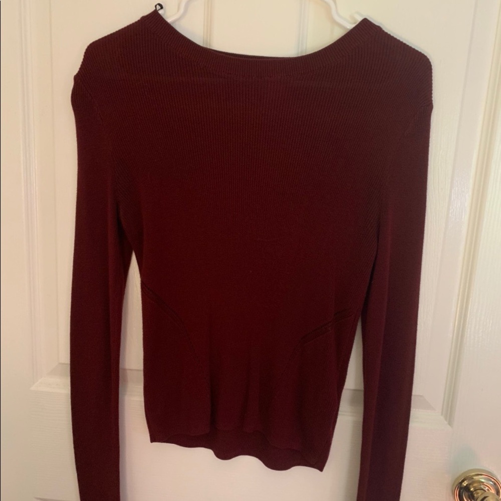 thin red sweater - Picture 2 of 4